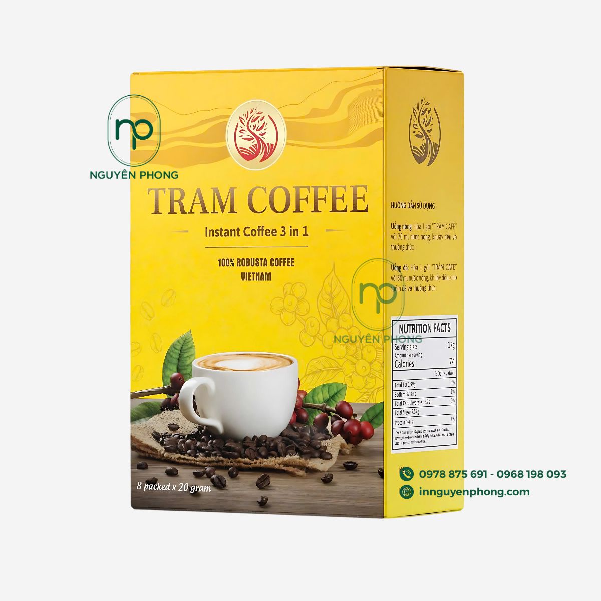 Hộp giấy đựng cà phê giúp tạo ấn tượng với khách hàng
